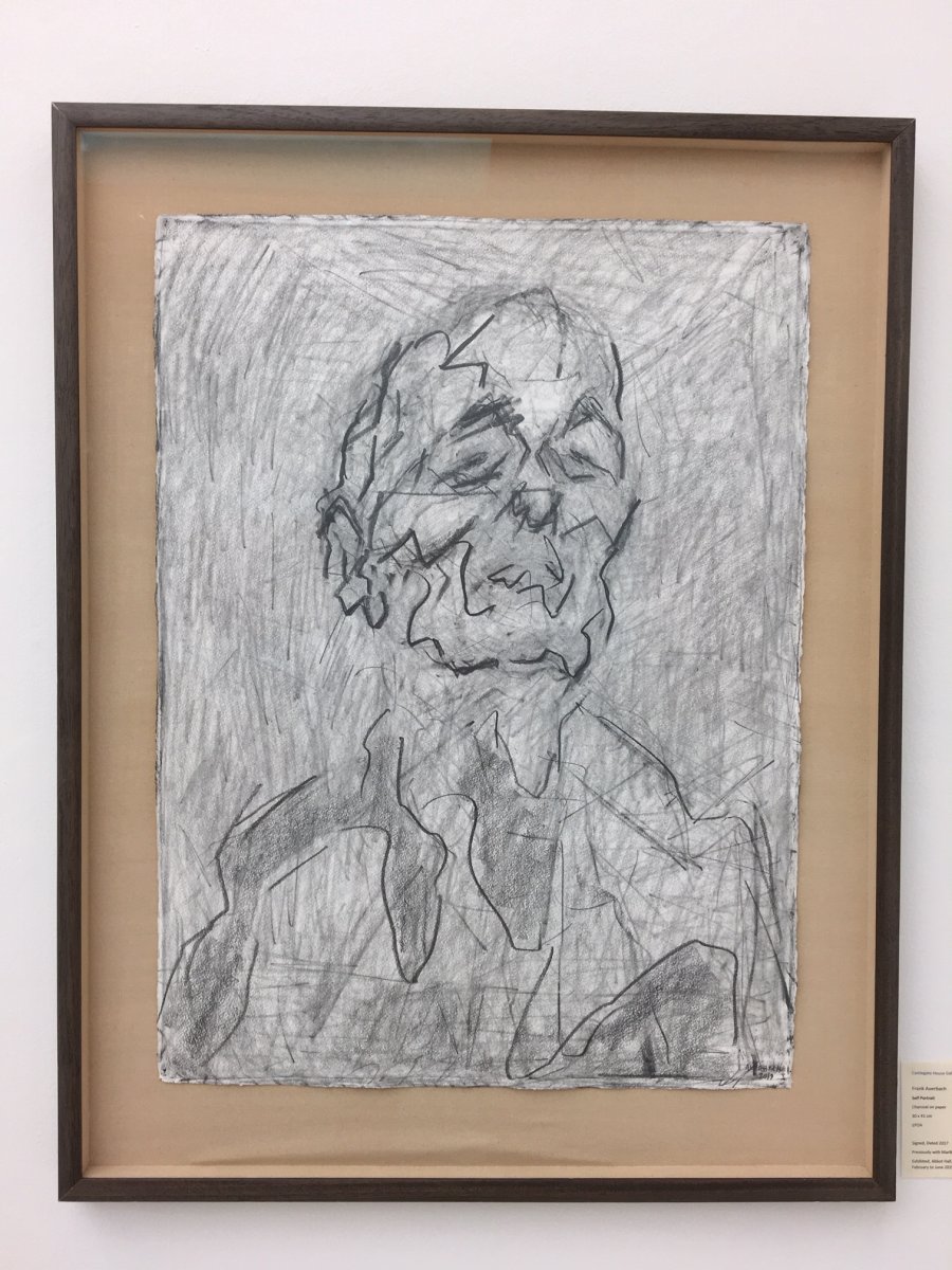 Frank Auerbach - Self Portrait